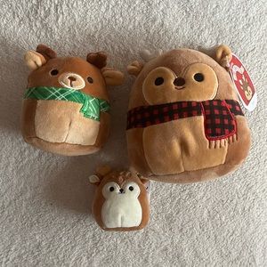 squishmallow deer bundle 🦌